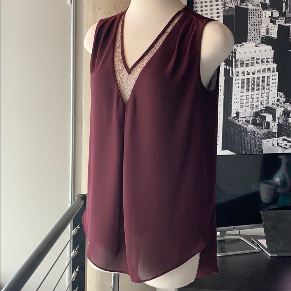 Maroon blouse